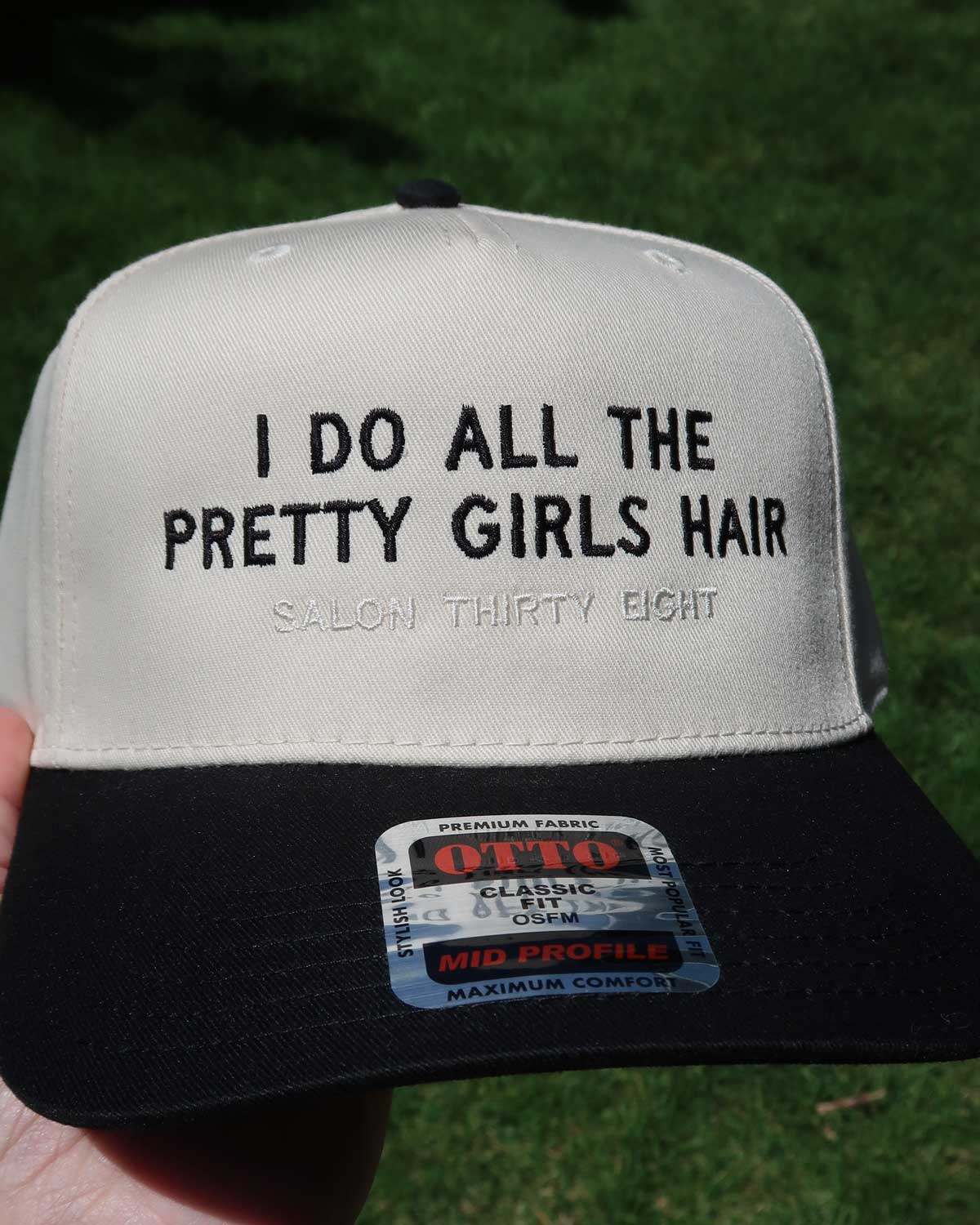 Sundrop - Wholesale Trucker Hat - Women's - I Do All The Pretty Girls Hair Custom Embroidered Hat2