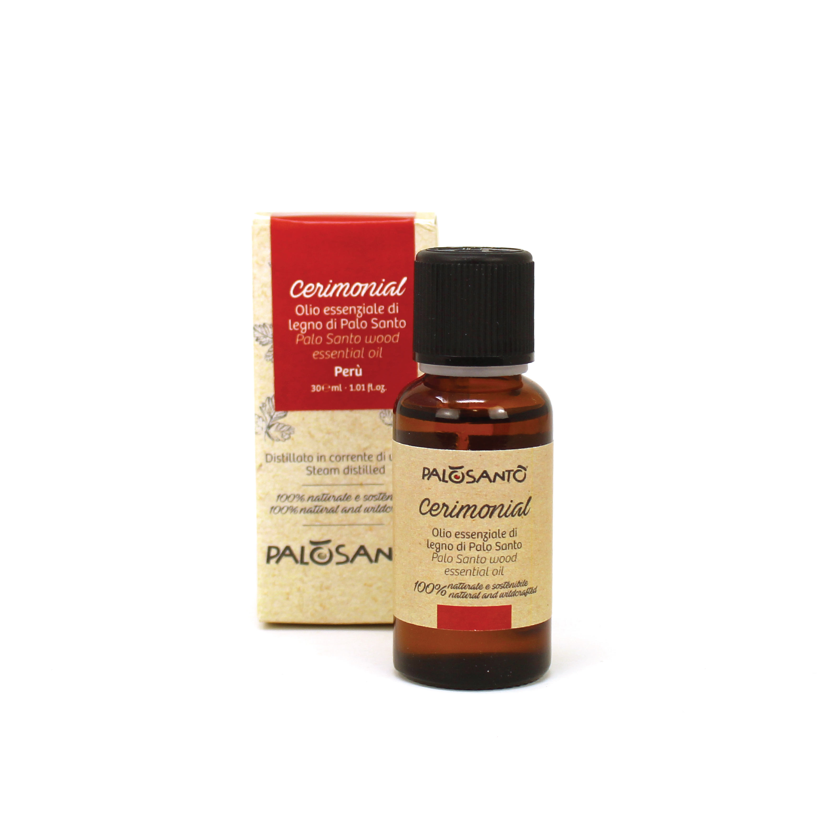 Herborea srl - Wholesale Essential Oil - Palo Santo Essential Oil from Peru - Cerimonial - 30 ml0