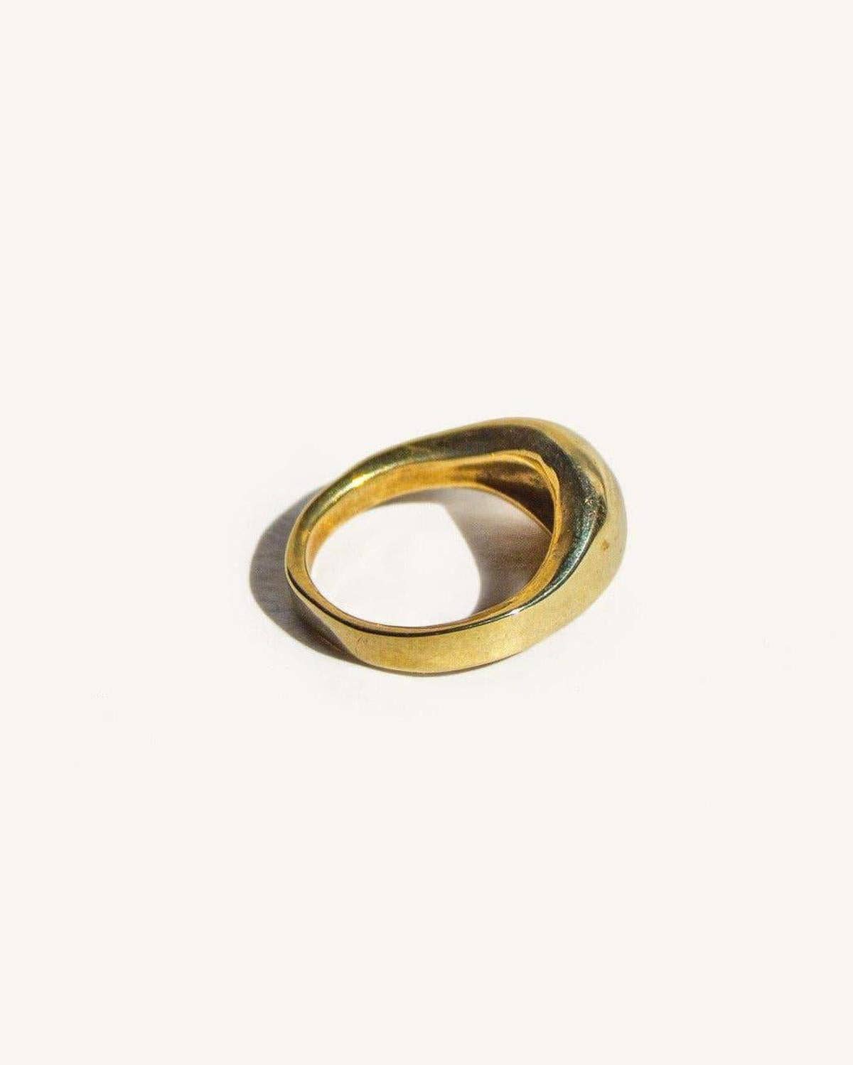 Dea Dia - Wholesale Band/Stacked Ring - Dome Pinky Ring7