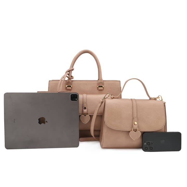 KAYLA+AVA - Venta al por mayor Bolso con correa - Mujer - Set de bolsos Hollie 3 en 1 Mommy and Me