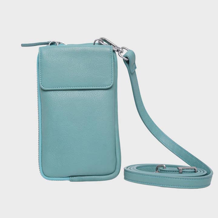 Aba Bandolera / Turquesa para venta al por mayor de DOVER LEATHER USA LLC