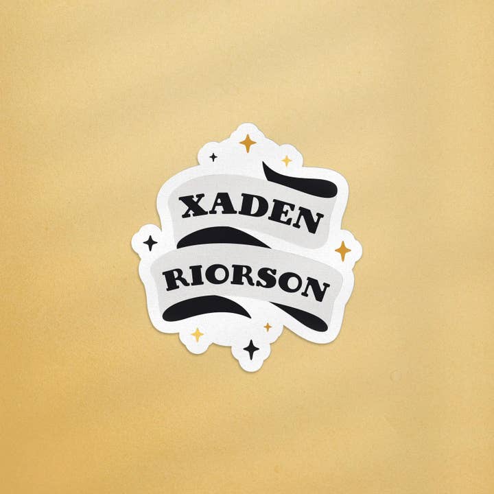 Autocolante Xaden Riorson, Autocolante de Fantasia Quarta Asa por atacado de Good Girls Book Club