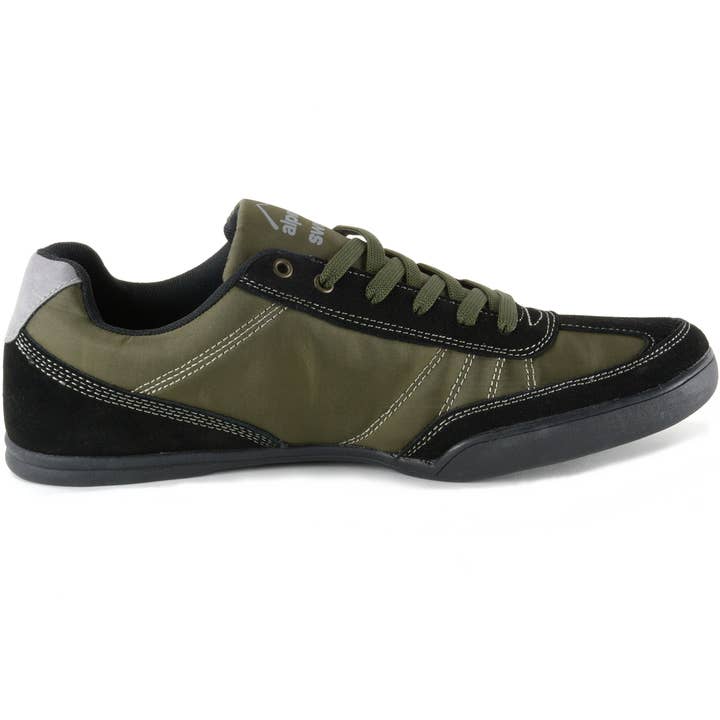 Olive Alpine Swiss Marco Mens Casual Shoes Sporty Lace up Jean & Sneaker Fused Hybrid - Marco-Parent for wholesale on Faire1