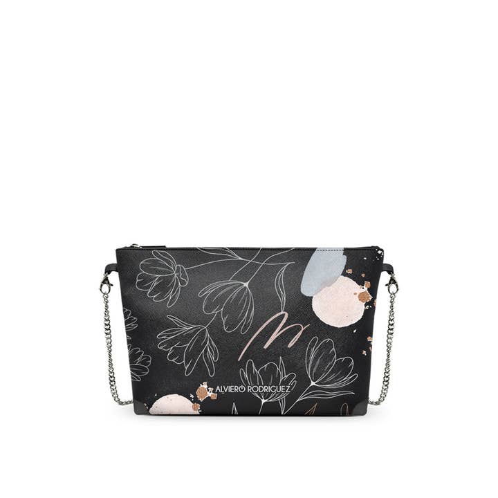Alviero Rodriguez - Wholesale Crossbody Bag - Women's - DIVA BAG ART OF FLOWERS