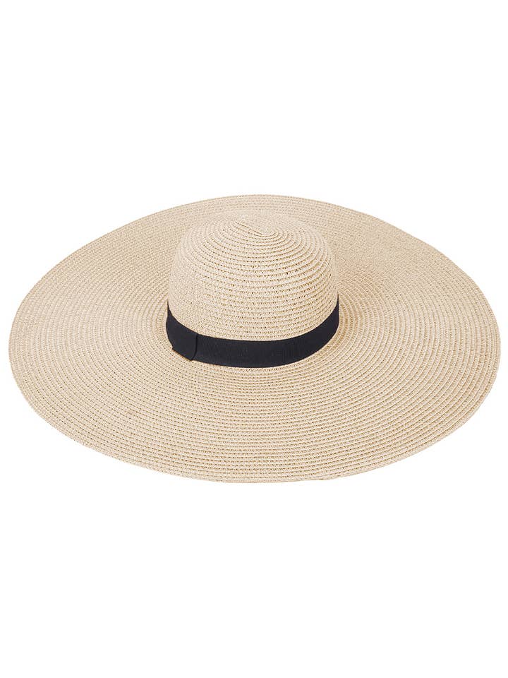 Extra Wide Brim Floppy Sun Hat for wholesale by Cap Zone