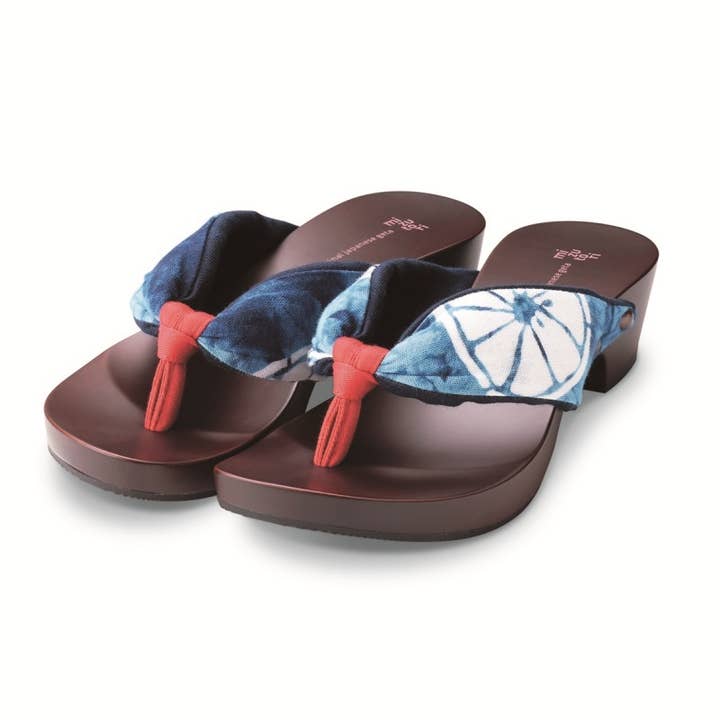 witte slippers van Geta (hak: 4,5) voor wholesale door Japacolle — Japan Collections | See Latest News in "About"