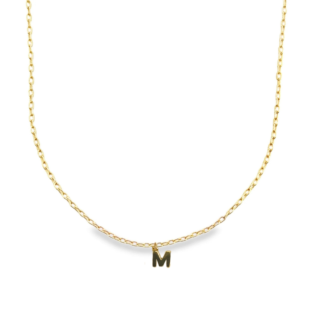 Camilla Limón - Wholesale Pendant/Charm Necklace - Tiny Initial Charm Personalized Gold-Filled Necklace11