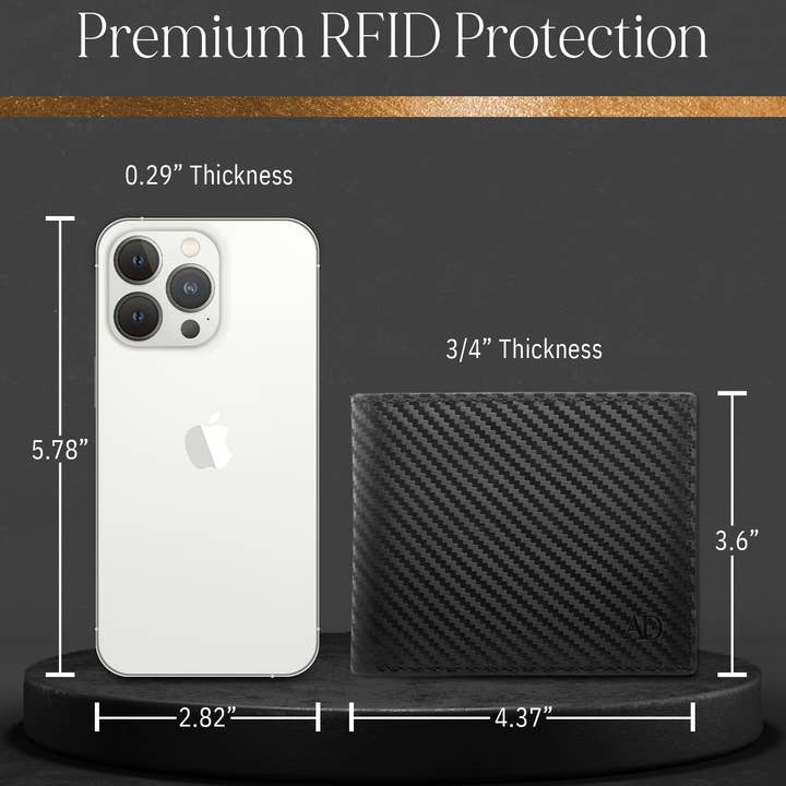 Access Denied Accessories - Wholesale Wallet - Men's - Genuine Leather Bifold Wallets For Men RFID Blocking Men