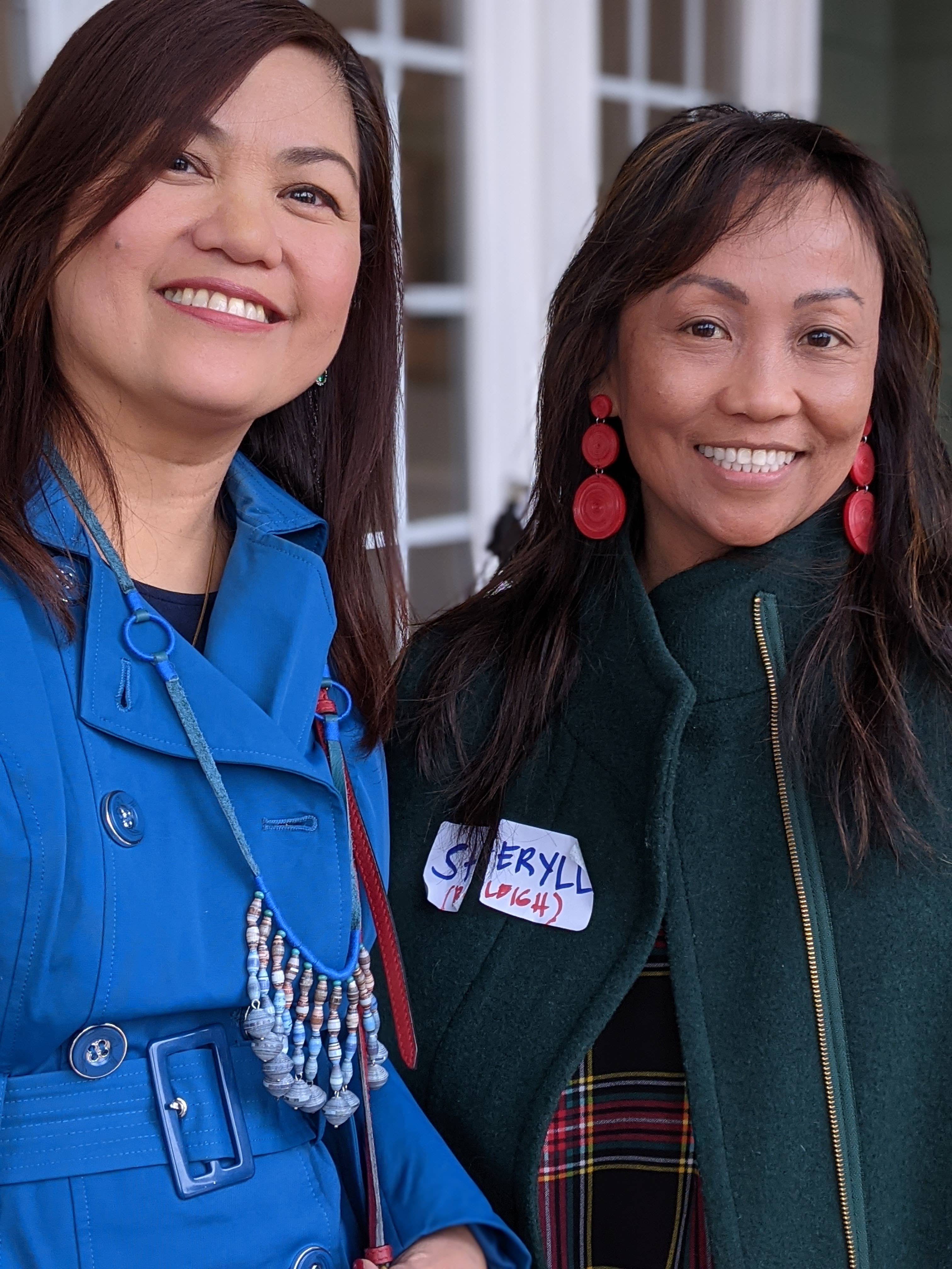 Lumago Designs - Wholesale Stud/Post Earrings - RC round paper bead stud earrings Case16