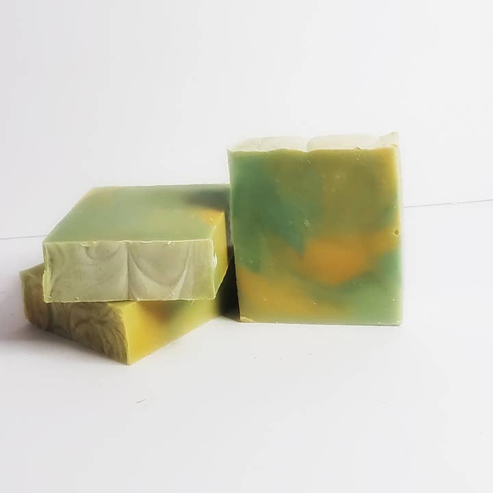 Lemongrass Scented Artisan Soap for wholesale by Scents By A Virgo