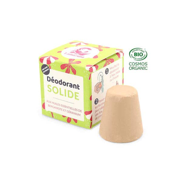 Ecohesens - Wholesale Deodorant - Women's - Bergamot and Geranium Vegan Solid Deodorant - 30ml0