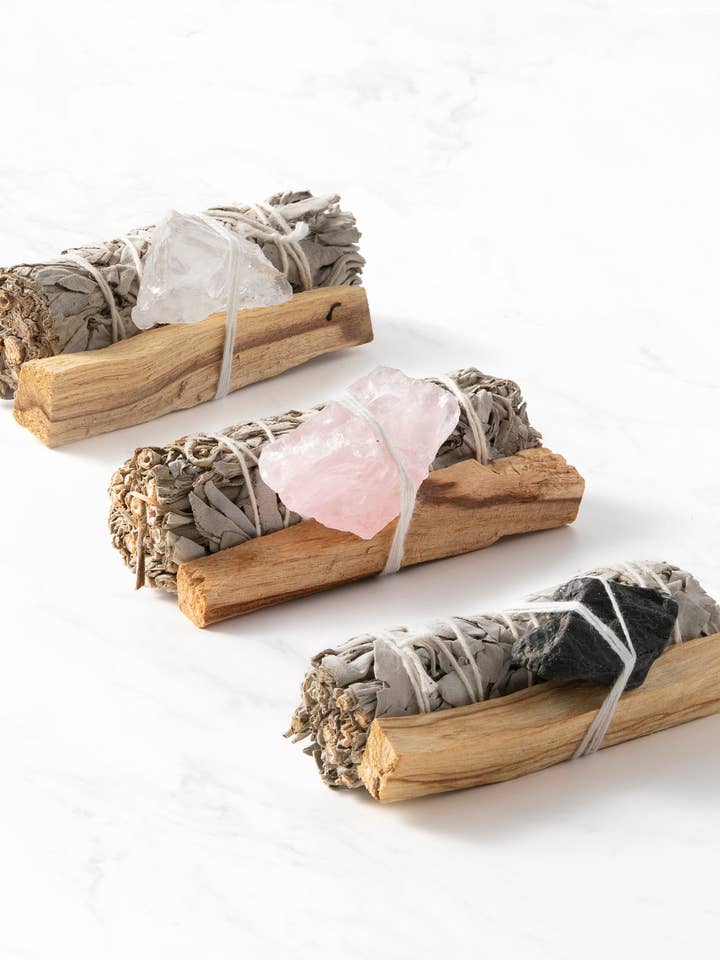 Smudge Ritual Set – Cleanse, Protect & Invite Positive Energy and other Purchase wholesale peper harrow. Free returns & net 60 terms on Faire trending on Faire.