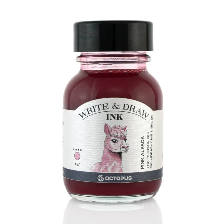 Write and Draw Ink 457 Pink Alpaca Writing Paper 50ml for wholesale by Octopus Concept GmbH