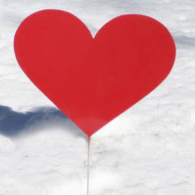 Hjertehavepæl eller metalhjertevægindretning/Valentinsdag udendørs dekorationer for engroshandel hos Rustica Ornamentals