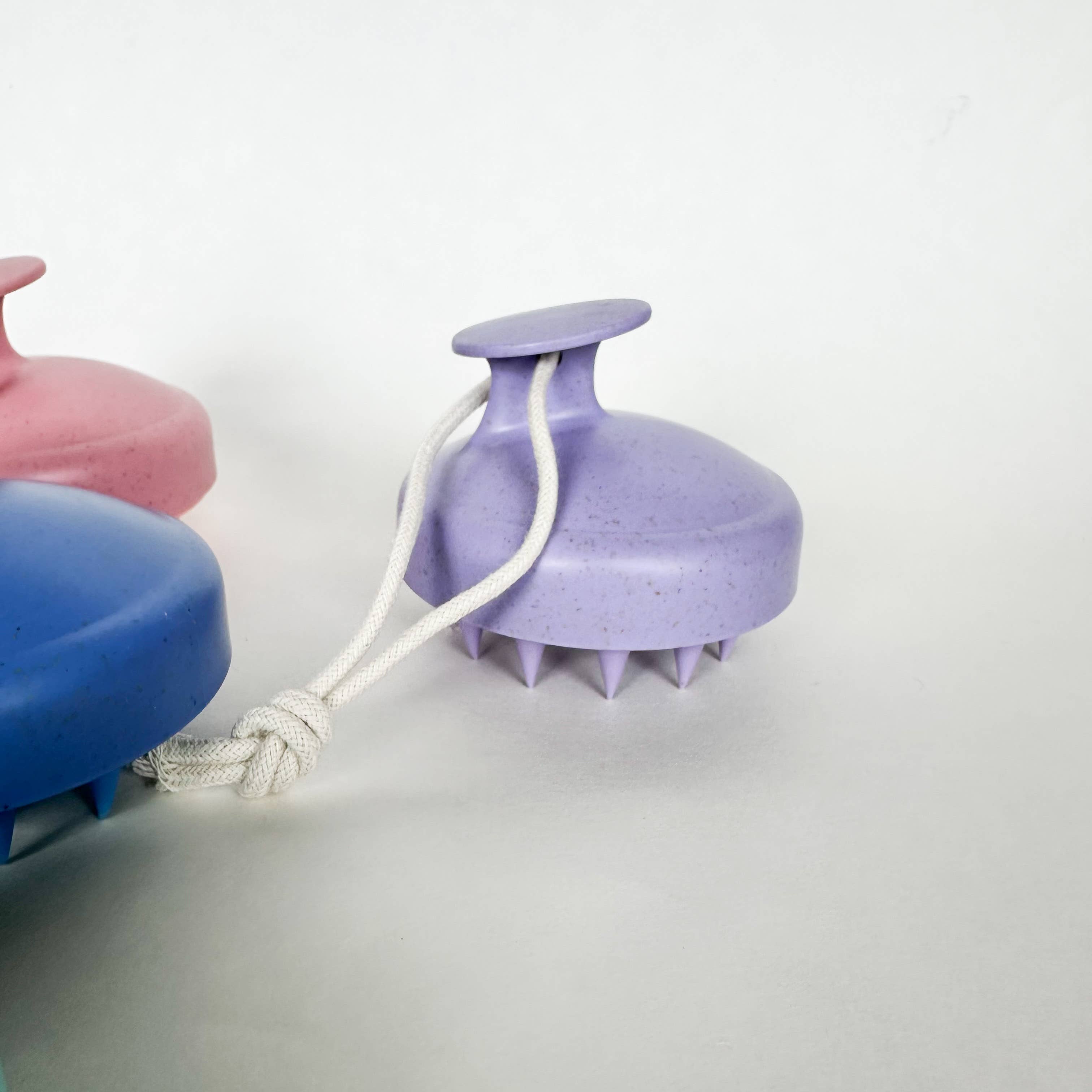 Smile Boutiques - Wholesale Head Scratcher/Massager - Silicone Bristle Shampoo Brush - Eco Friendly Scalp Massager14