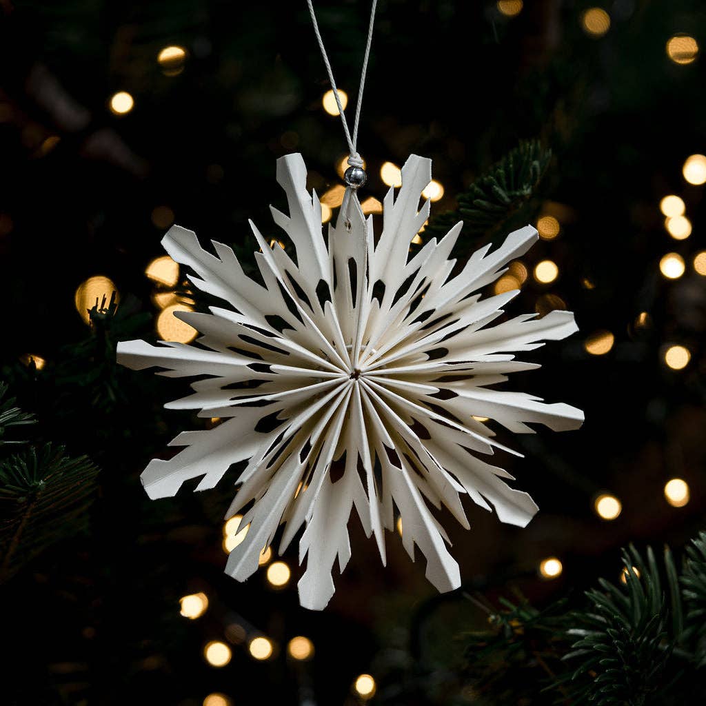 Bollywood Christmas - Vendita all'ingrosso Decorazione - White Paper Perseus - Decorazione da appendere