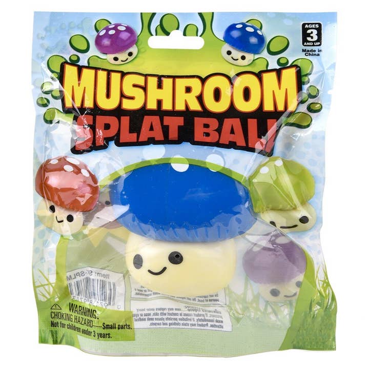 PR GROUPS LLC - Wholesale Squishy Toy - Kids & Baby - Splat Mushroom Sticky Squishy Kids Toy