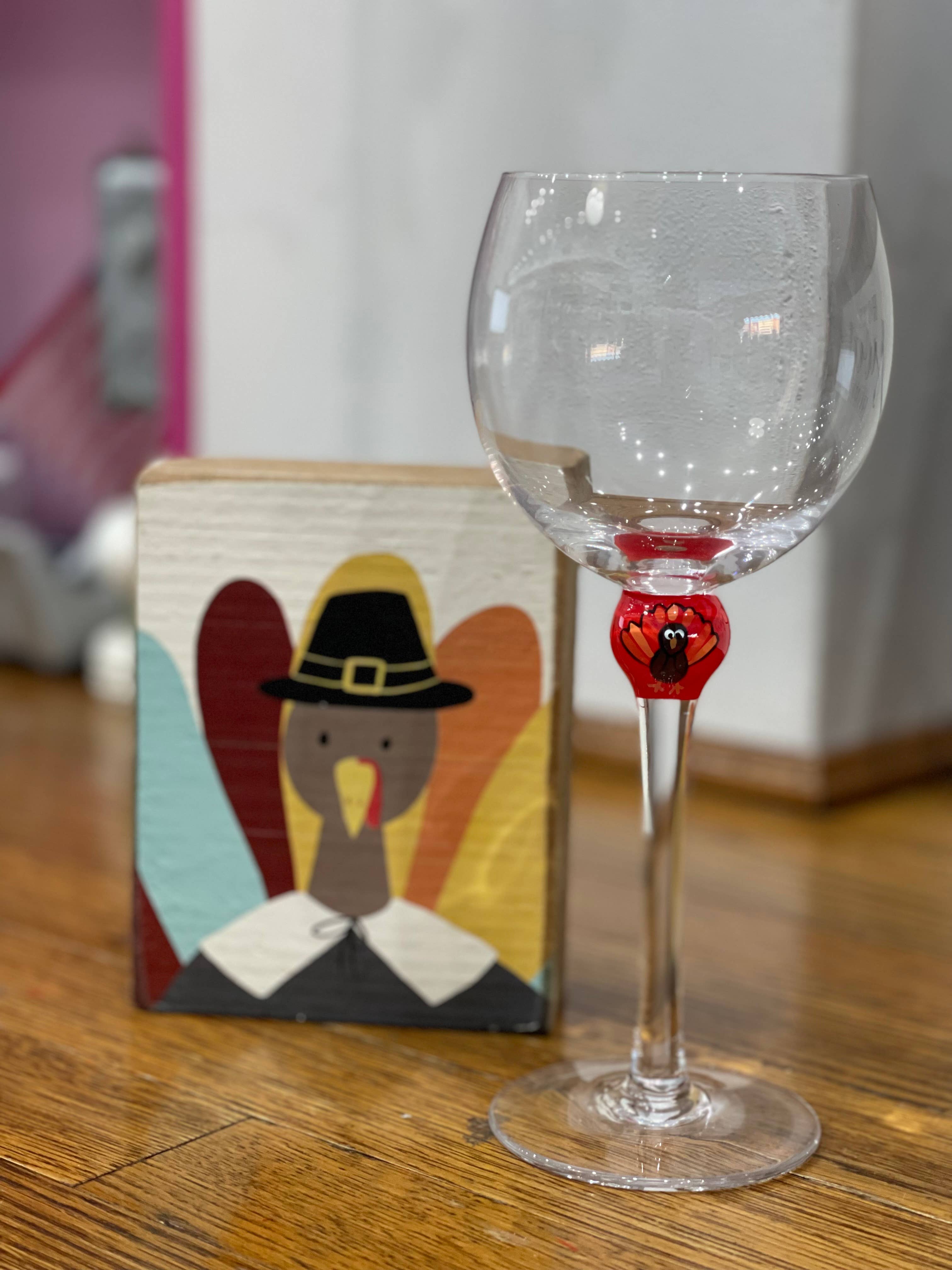 The Giving Glass - Wholesale Wine Glass - Turkey Wine Glass (4 Pack)3