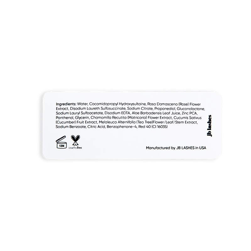 JB LASHES – Engroshandel Serum til øjenvipper og bryn – Cloud Cleanse tomme flasker til skummende vippereiniger, 75 ml (12 flasker)2