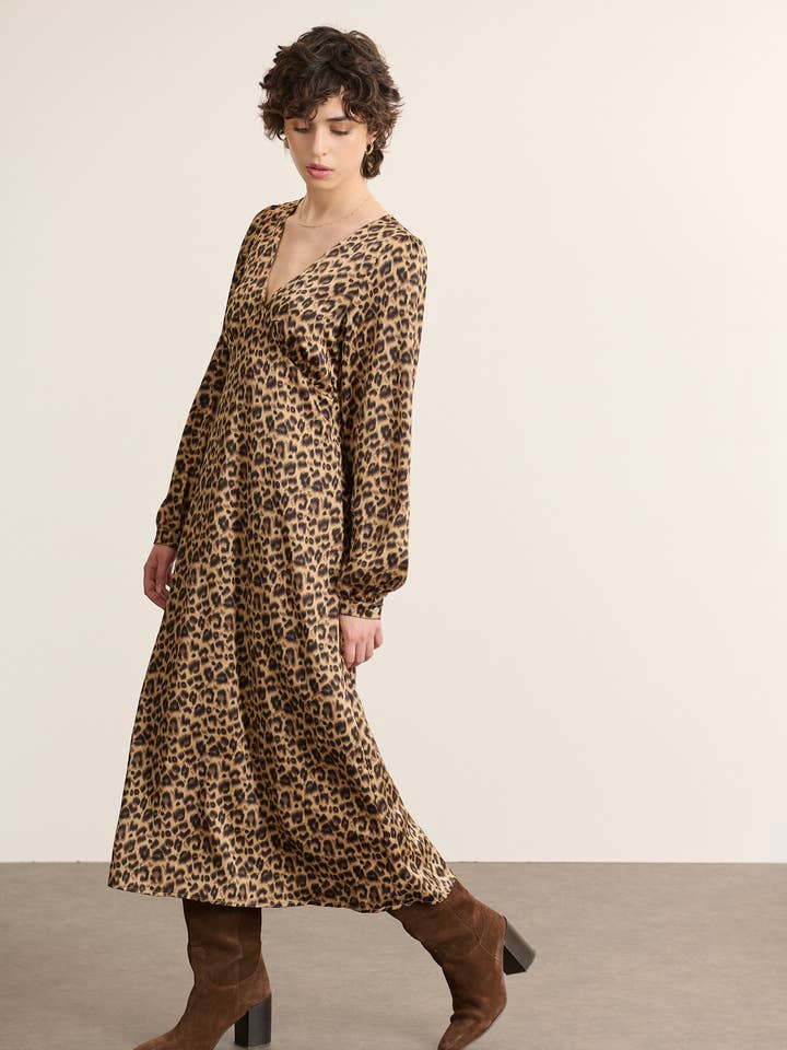 Printed long dress - TAMMIE for wholesale by Garance Paris