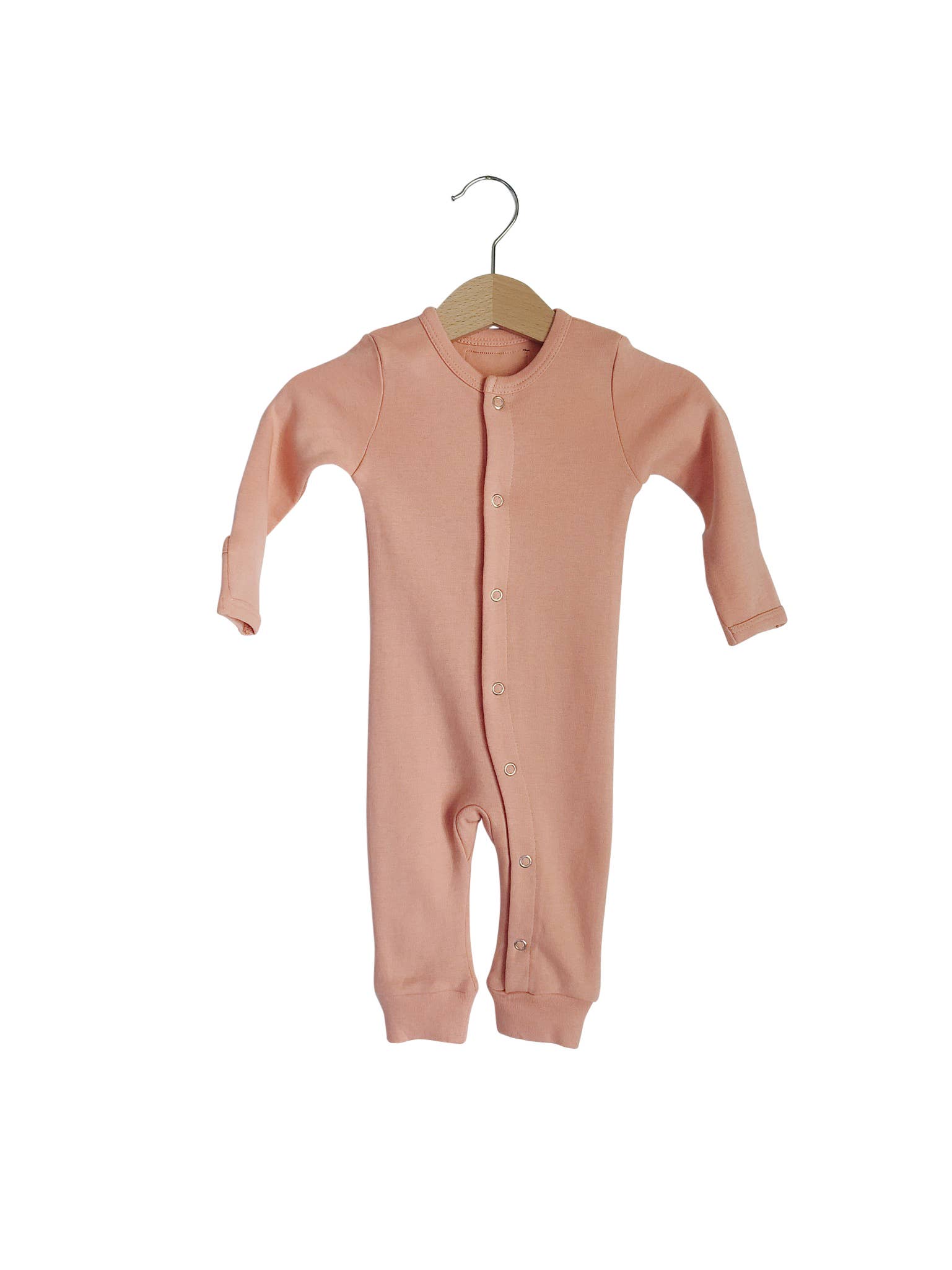 Modern Burlap - Wholesale Jumpsuit - Baby - Organic Button Coverall | Solids & Prints4