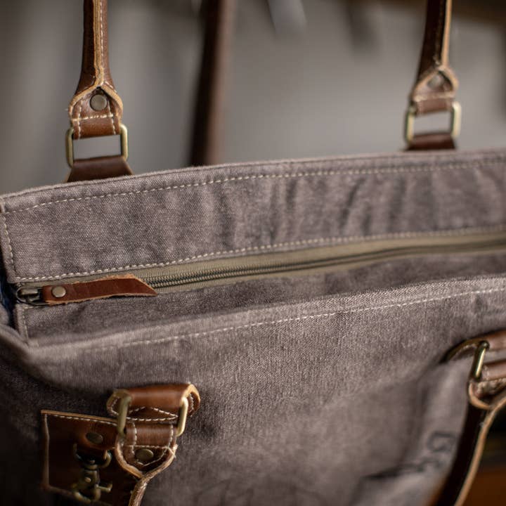 TAKENYA - Wholesale Tote Bag - Women's - Peony Recycled Canvas Tote5