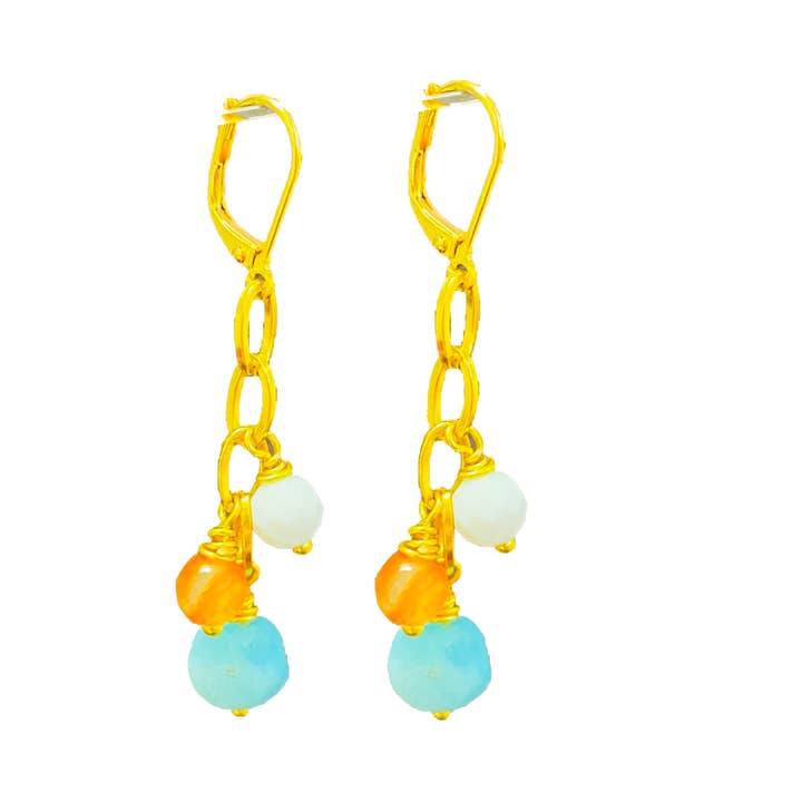 Boucles d'oreilles Shelta pour la vente par MINU Jewels