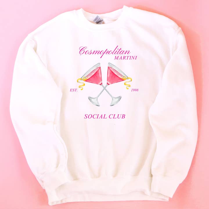 Sudadera Cosmopolitan Social Club para venta al por mayor de OC trading co