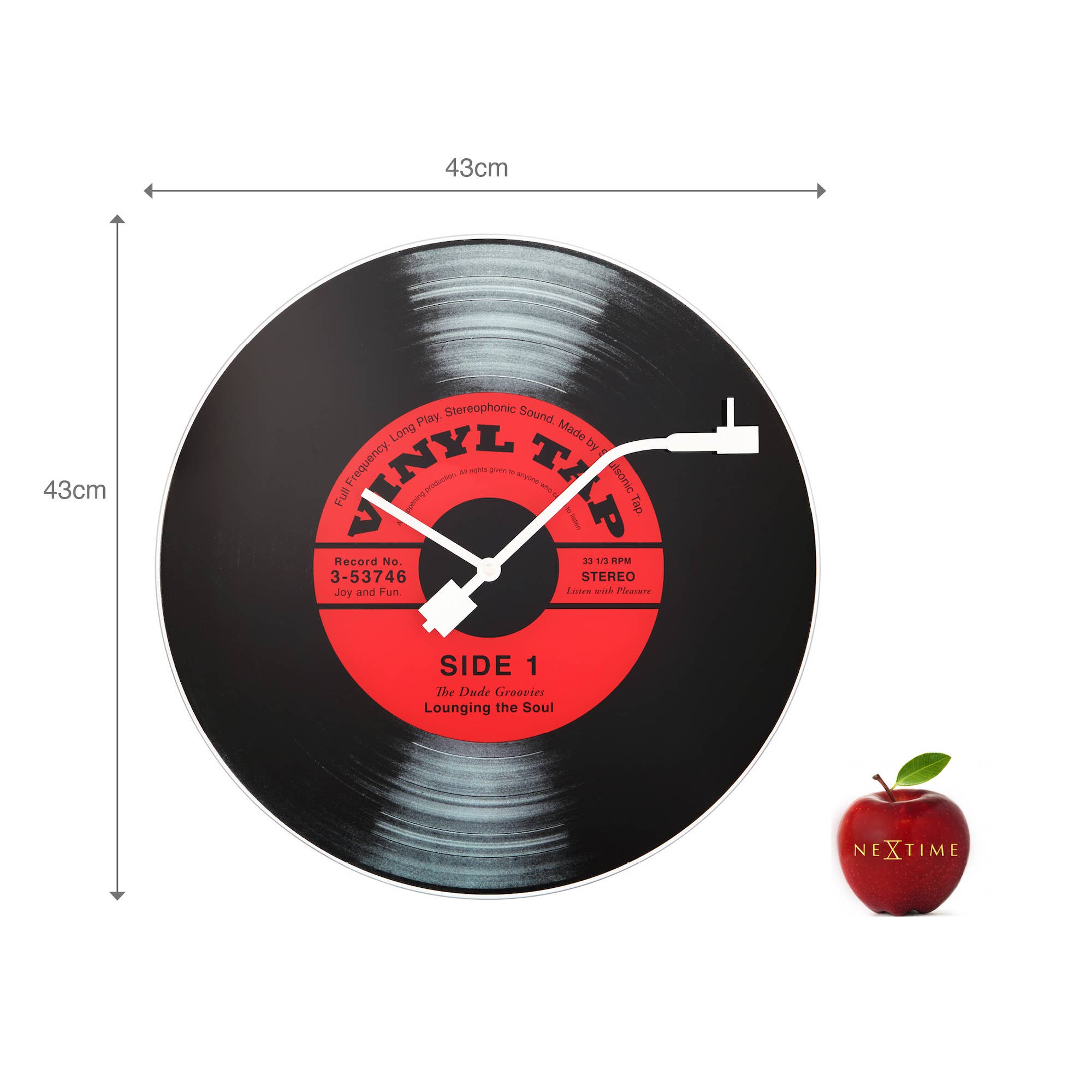 Unek Goods LLC - Wholesale Wall Clock - Vinyl Tap Wall Clock4