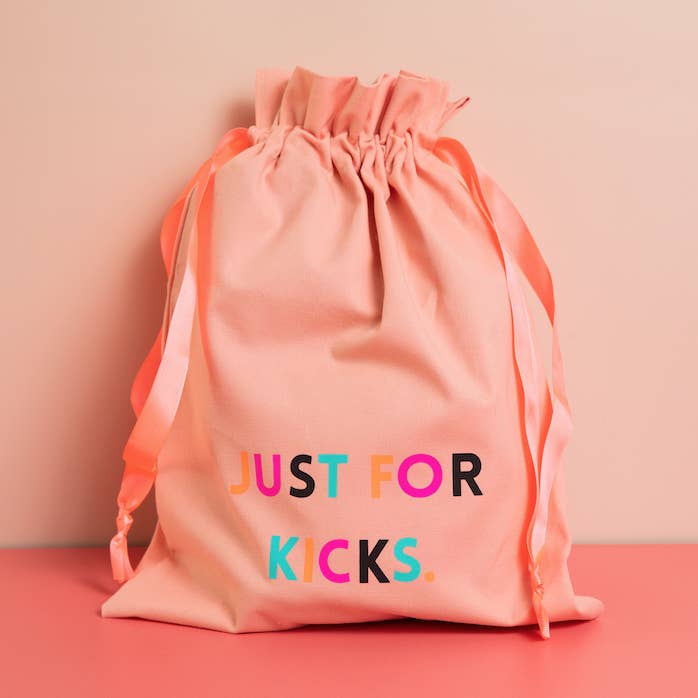 Wander Well Just for Kicks Shoe Bag for wholesale by Wander Well