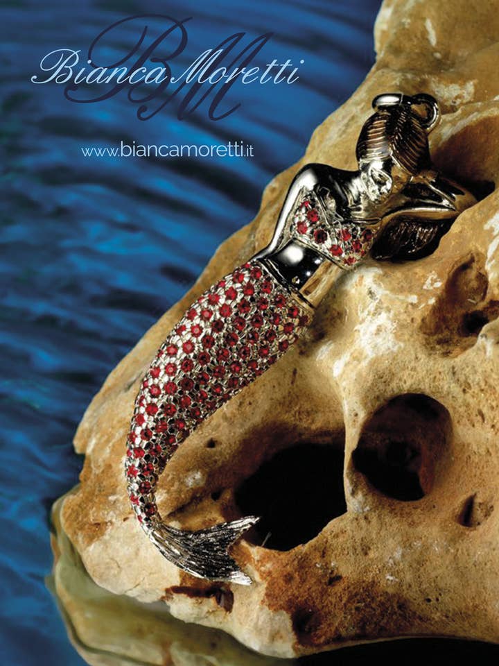 Collana Sirena grande per la vendita all'ingrosso da parte di BIANCA MORETTI di Cecilia Farina