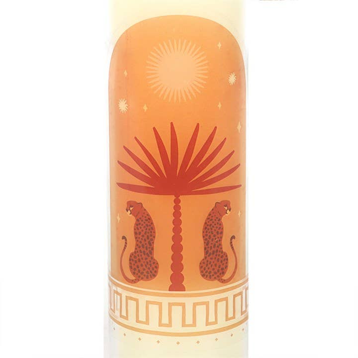 Something Different Wholesale - Wholesale Jar/Filled Candle - Leopard Palm Sandalwood & Oud Tube Candle3