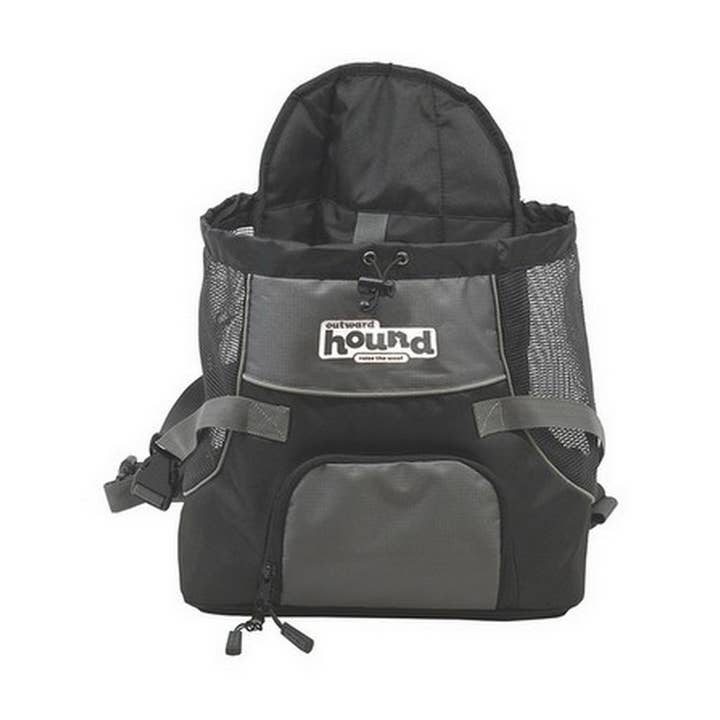 Outward Hound PupPak Front Carrier S Grey for wholesale by King Wholesale Pet Goods
