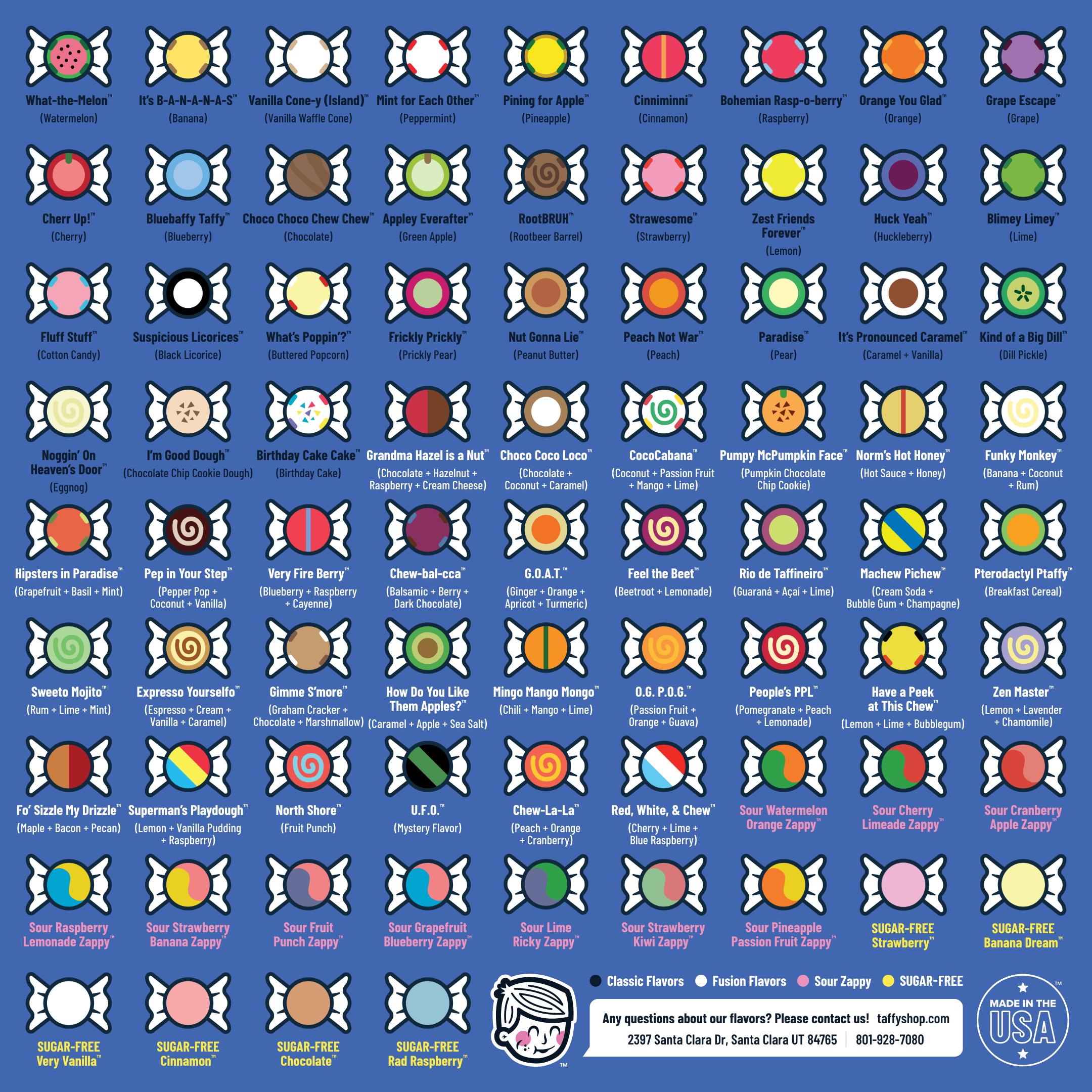 Taffy Shop - Vente Caramel écossais - Sac de Taffy U.F.O.™5