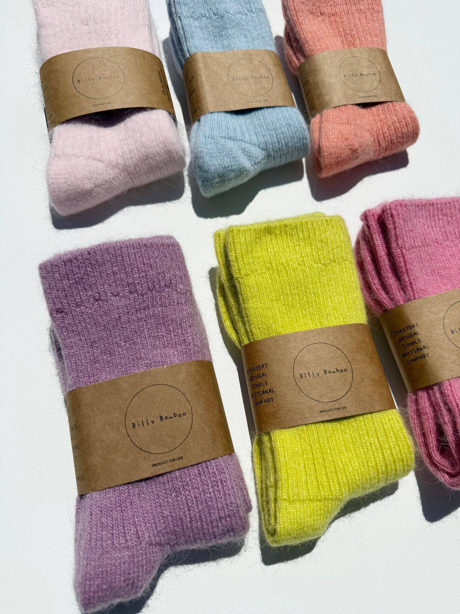 Billy Bamboo - Wholesale Socks - Women's - ANGORA WOOL SOCKS 77
