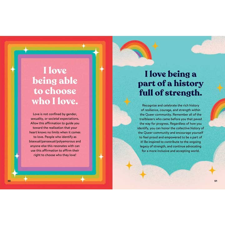 Simon & Schuster - Wholesale Book - Adult - Affirmations for Queer People by Jess Vosseteig