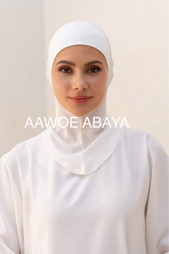 Aawoe Abaya – wholesale Hijab - Dam – Elegant hijabmössa med kaffekant - 22880