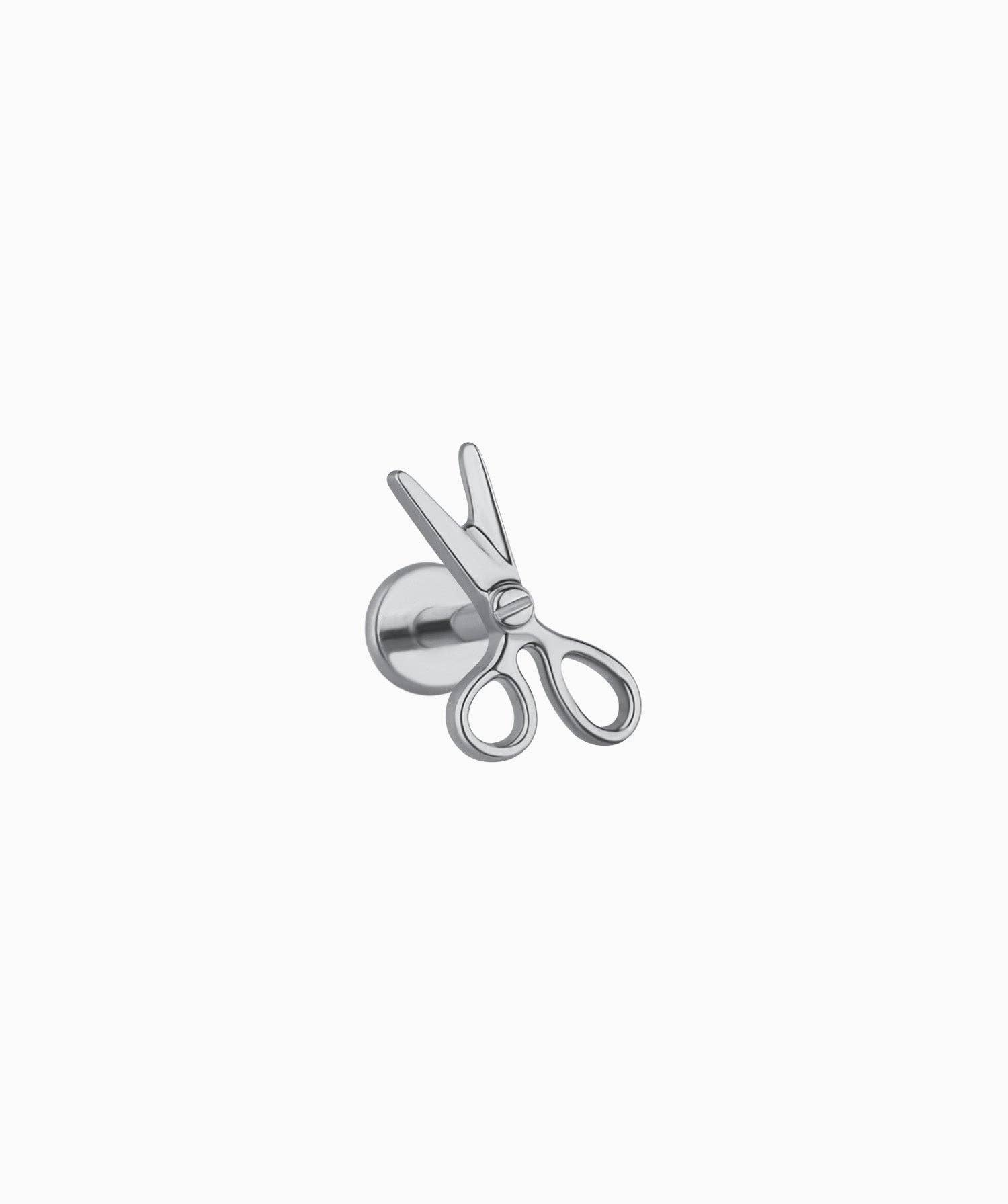 oumo jewelry - Wholesale Stud/Post Earrings - Titanium Scissor Stud ✂️5