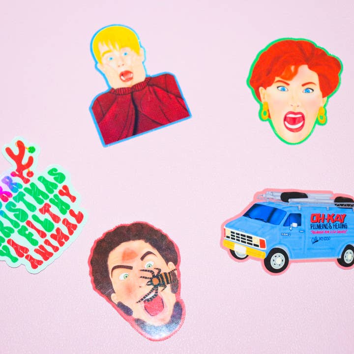 Espyz Studio - Wholesale Sticker - Christmas Sticker Pack - Home Alone Inspired - Merry Xmas 6