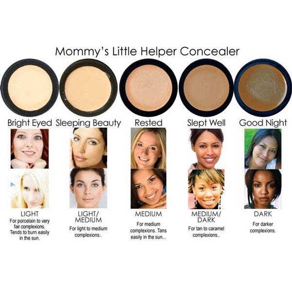 VIAI Beauty - Wholesale Face Concealer - Mommy's Little Helper Concealer, Eyeshadow Base & Face Cover Up - Bright Eyed (Light)3