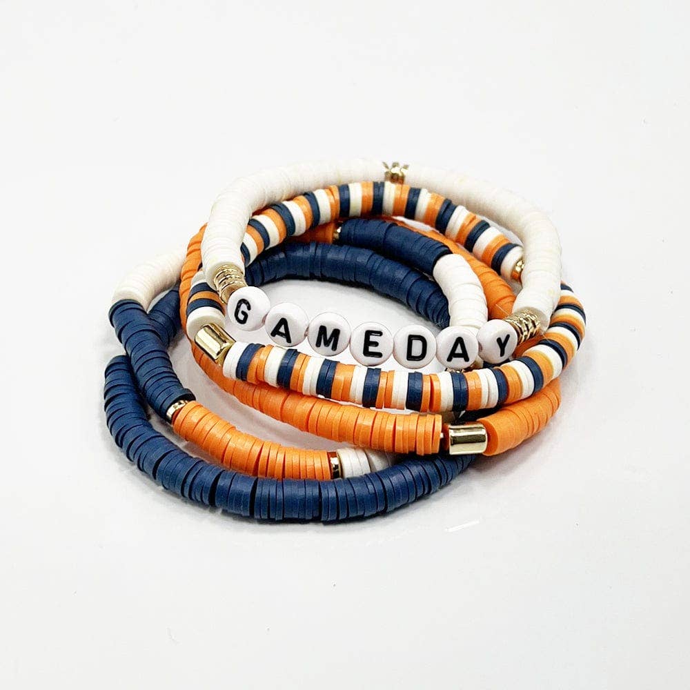 MiMi Wholesale - Wholesale Jewelry Set - JB1001 Gameday Stretch Bracelet Set6