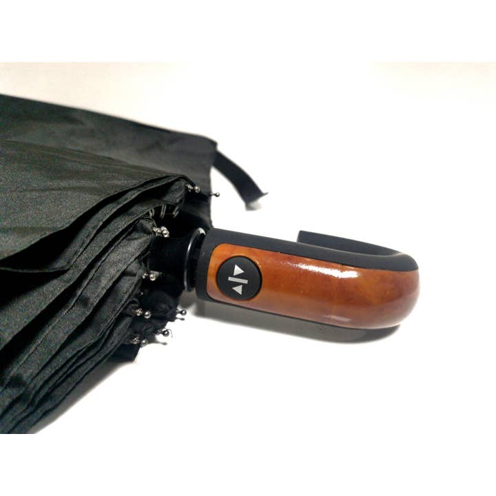 Superbia - Wholesale Umbrella - Women's - Double Automatic Open & Close Wooden Effect Handle3