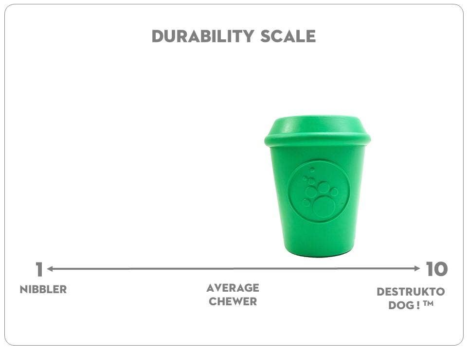 SodaPup Dog Toys - Wholesale Kauwspeeltje voor honden - Hond - SP koffiebeker Duurzame rubberen kauwspeelgoed en traktatiedispenser6