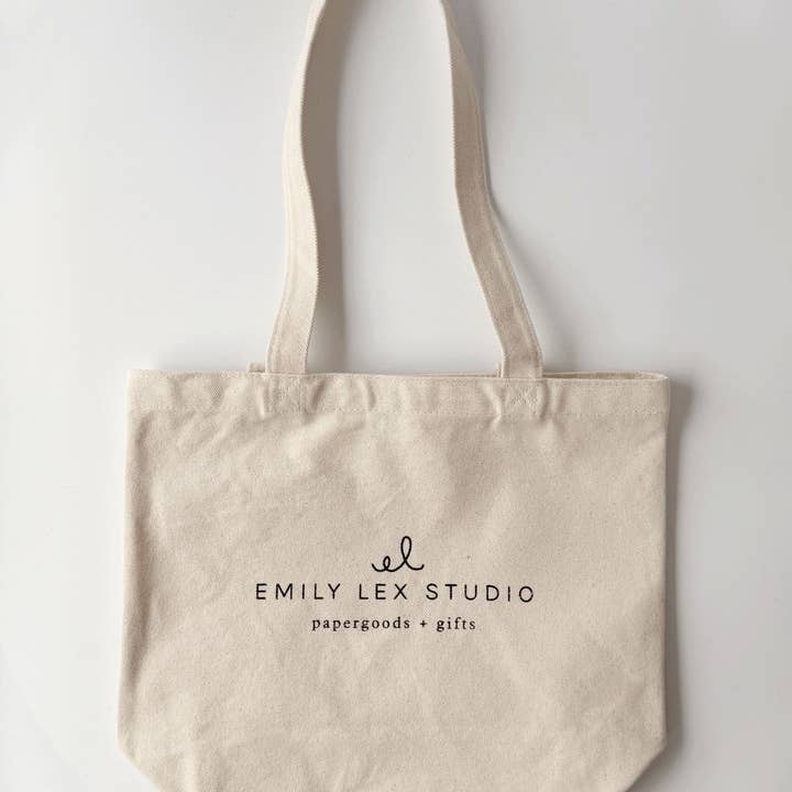 emily lex studio canvas carry all tote bag for wholesale by emily lex studio