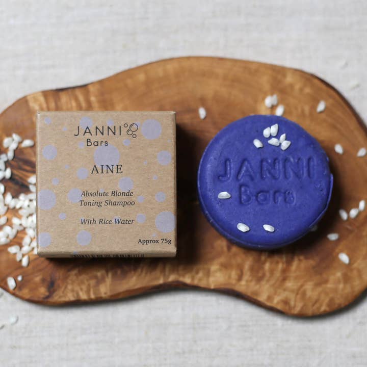 Janni Bars - Wholesale Shampoo Puck/Solid Shampoo - Aine - toning shampoo for blondes0
