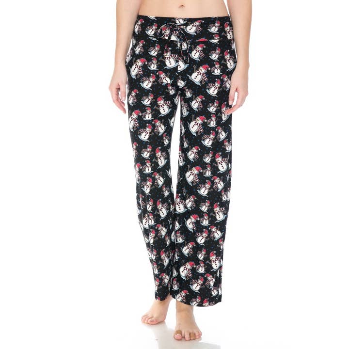MULTI Buttery Soft Print Pajama Pants with Drawstring for wholesale on Faire
