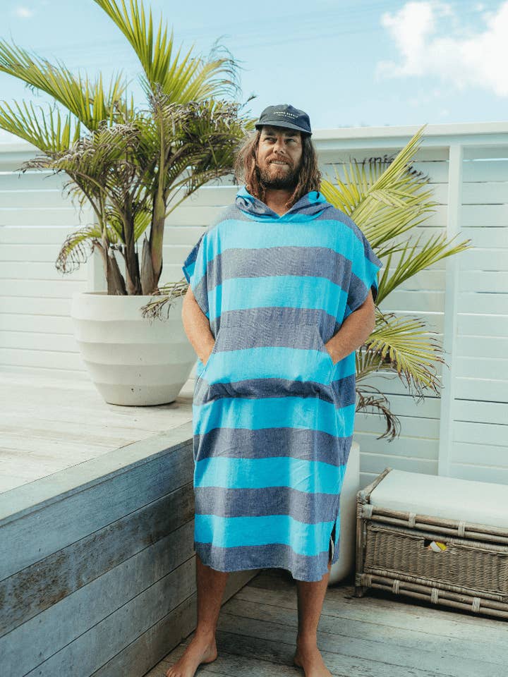 Leslie Turkish Cotton Hooded Towel for wholesale by STOKEDNZ