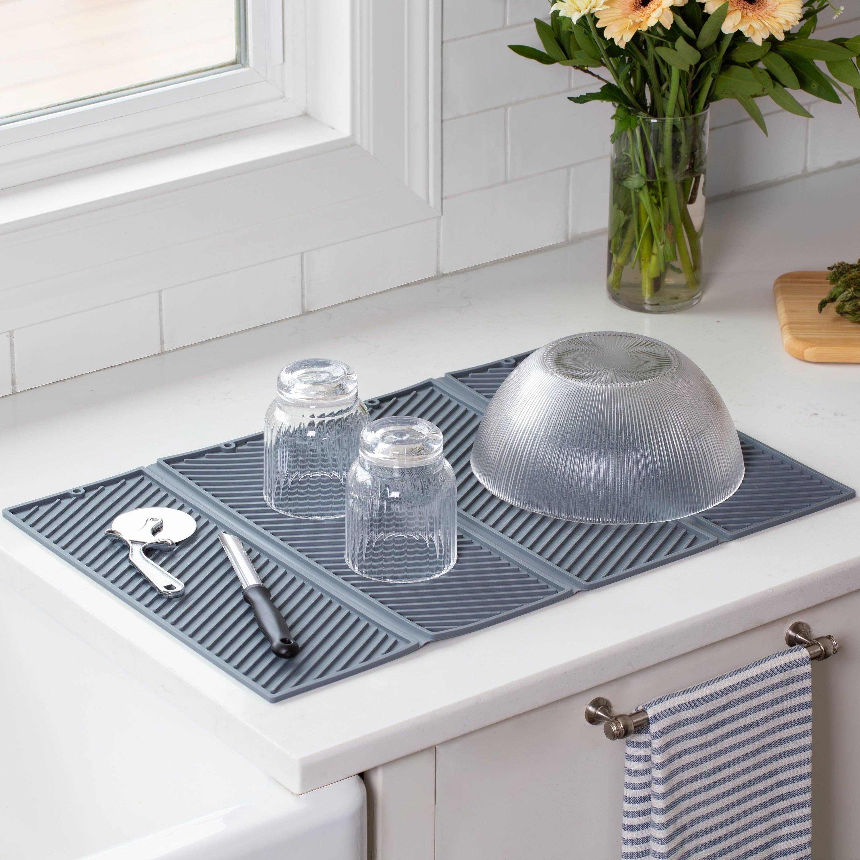 Better Houseware Corp. - Wholesale Dish Drying Mat/Rack - Expandable Drying Mat7