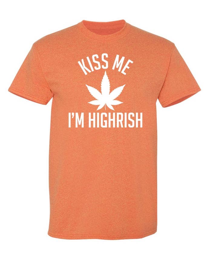 Feelin Good Tees - Wholesale Screen Printed T-Shirt - Unisex - Kiss My I'm Highrish10