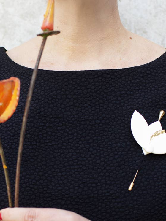 Alfinete Flor de Lótus por atacado de ROSSO CUORE